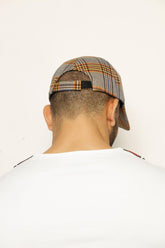 BROOKLYN CHECKERD_MEN'S CAP, CAP, CORADO, accessories, cap, men, multicolor, coradomoda, coradomoda.com